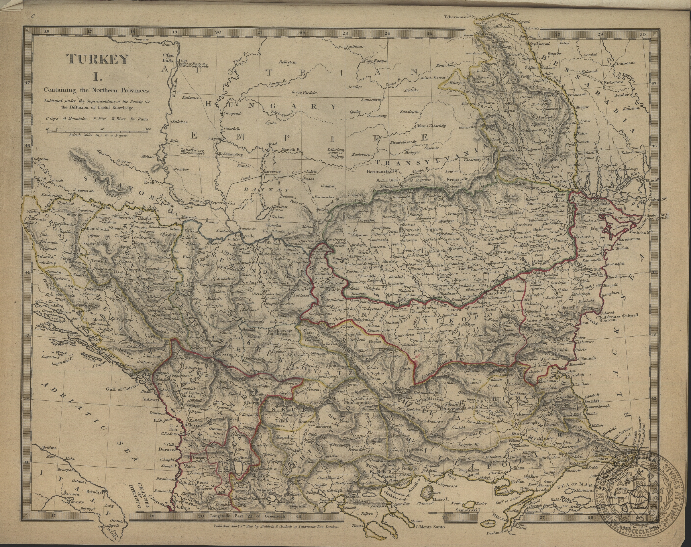 Turkey I. Containing the Northern Provinces.